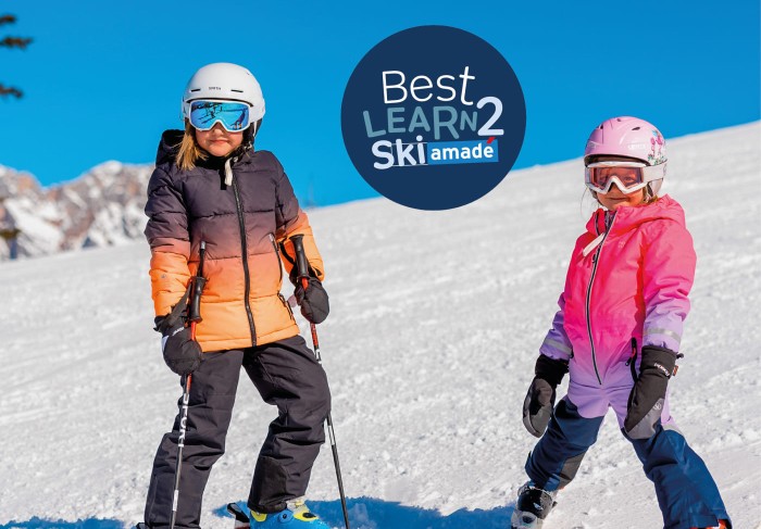Bambini on ski © Hochkönig Tourismus GmbH