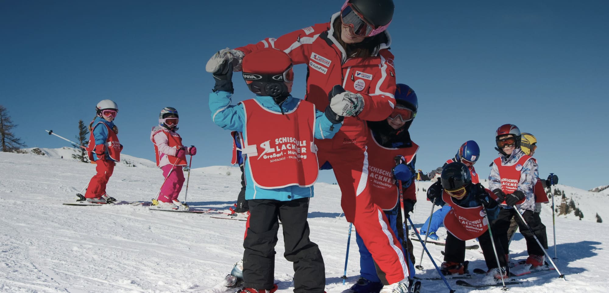 Kinderskikurs in Großarl mit der Skischule Lackner