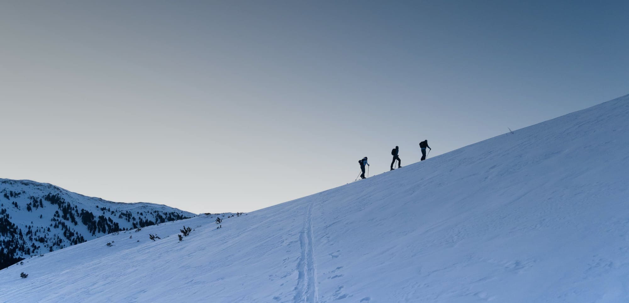 Skitour im Schnee